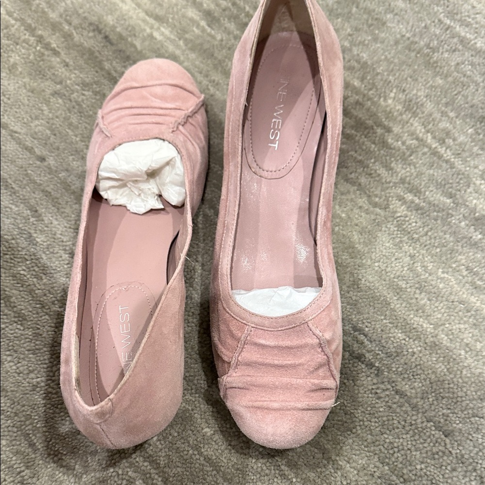 Nine West Blush Pink Heels